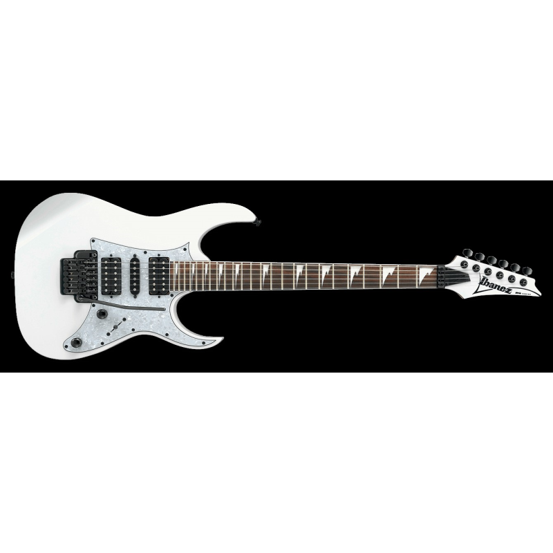 Ibanez RG350DXZ-WH RG Series Electric Guitar-White (Discontinued)-Music World Academy