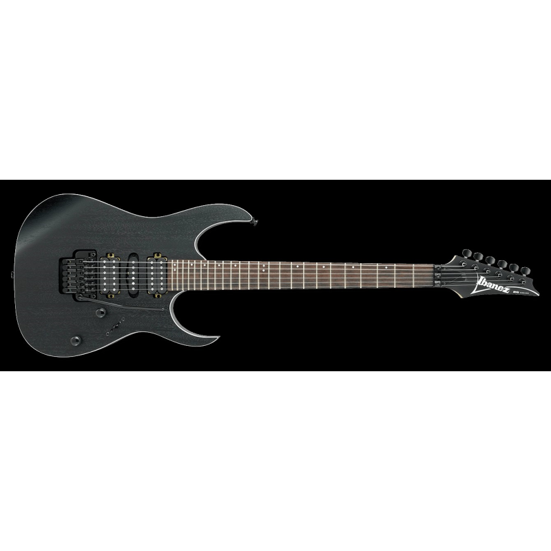 Ibanez RG370ZB-WK RG Zero Edge Electric Guitar-Weathered Black (Discontinued)-Music World Academy
