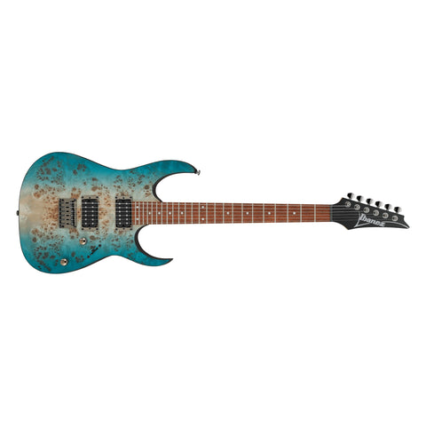 Ibanez RG421PB-CHF RG Series Electric Guitar-Caribbean Shoreline Flat-Music World Academy