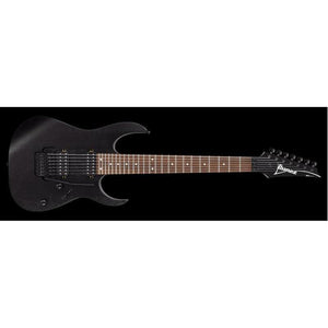 Ibanez RG7420Z-WK RG Series 7-String Electric Guitar-Weathered Black (Discontinued)-Music World Academy