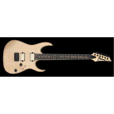 Ibanez RGEW521FM-NTF RG Series Exotic Flame Maple Electric Guitar-Natural Flat (Discontinued)-Music World Academy