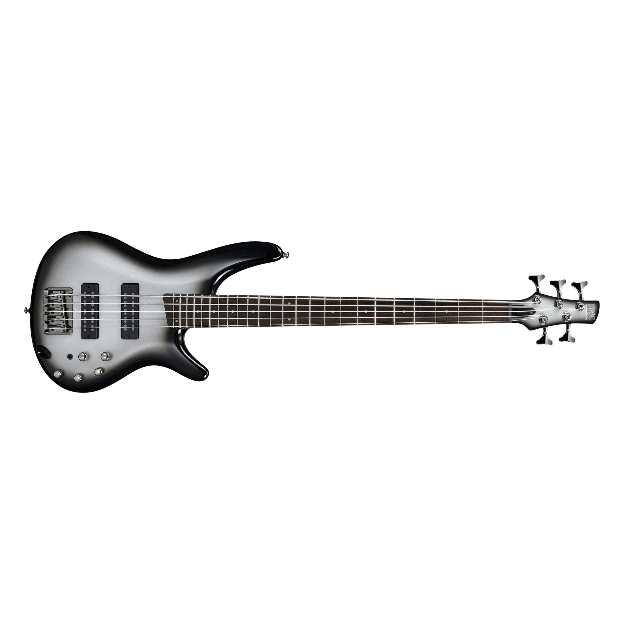 Ibanez SR305E-MSS SR Series 5-String Electric Bass Guitar-Metallic Silver Sunburst-Music World Academy