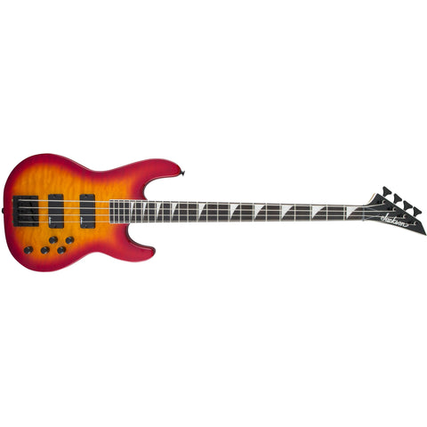 Jackson JS Series JS3Q Concert Bass-Cherry Burst-Music World Academy