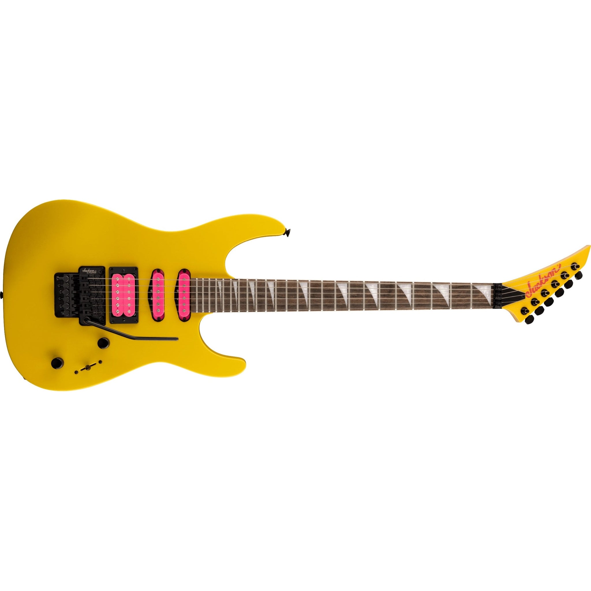 Jackson X-Series Dinky DK3XR HSS Electric Guitar-Caution Yellow-Music World Academy