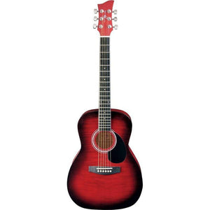 Jay Junior JJ42-RSB 1/2 Size Acoustic Guitar-Red Sunburst-Music World Academy