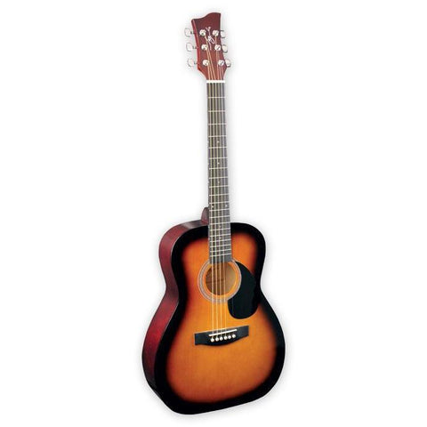 Jay Turser JTA43-TSB 3/4 Size Acoustic Guitar-Tobacco Sunburst-Music World Academy