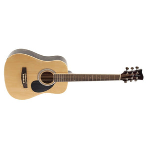 Jay Turser JTA502-N 1/2 Size Acoustic Guitar-Natural-Music World Academy