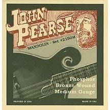 John Pearse 2150M Phosphor Bronze Mandolin Strings Medium 11-40-Music World Academy