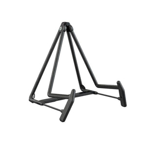 K&M 17580 Heli Acoustic Guitar Stand-Black-Music World Academy