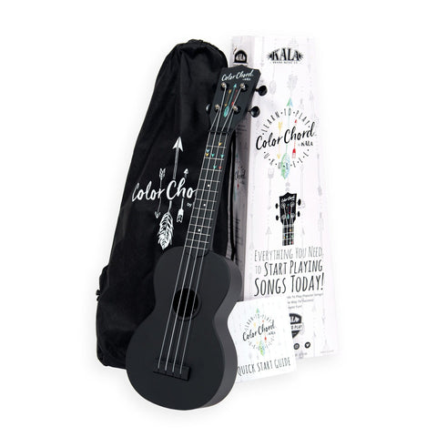 Kala KALA-LTP-SCC Learn to Play Color Chord Ukulele with Gig Bag-Music World Academy
