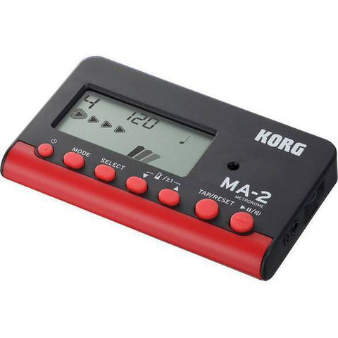 Korg MA-2BKRD Digital Metronome Black/Red-Music World Academy