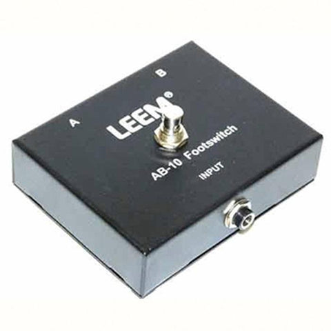 LEEM AB-10 A/B Footswitch Box-Music World Academy