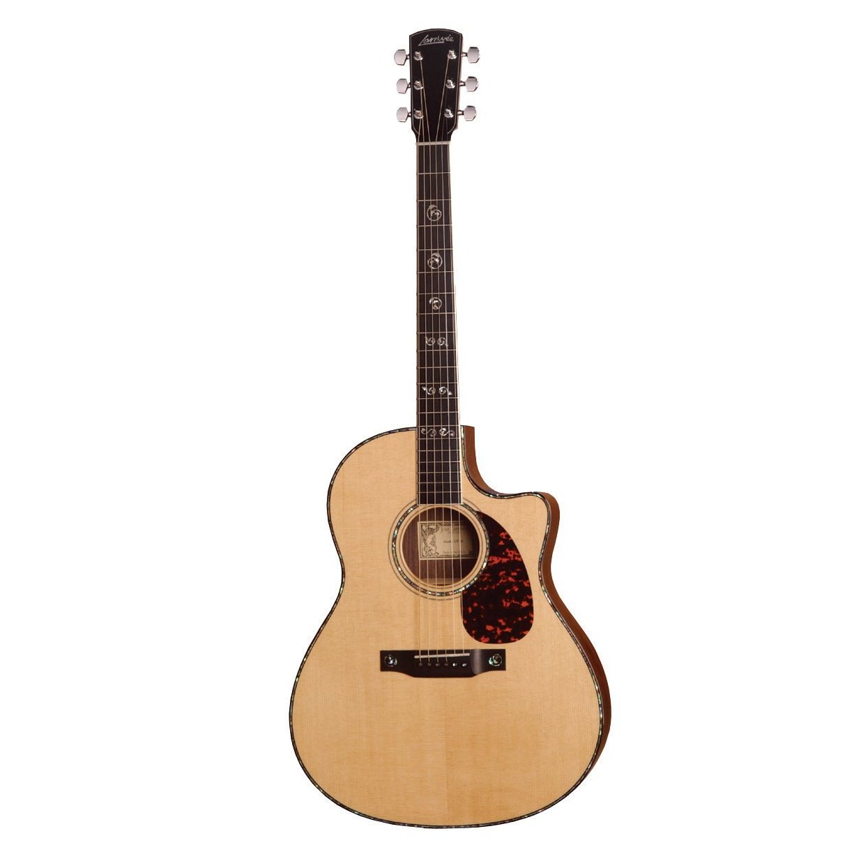 Larrivee LV-10E Rosewood Acoustic/Electric Guitar with Pickup & Hardshell Case-Music World Academy