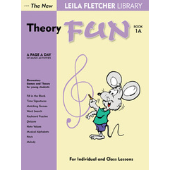 Leila Fletcher Library LF015 Theory Fun Piano Book 1A-Music World Academy
