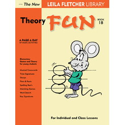Leila Fletcher Library LF016 Theory Fun Piano Book 1B-Music World Academy