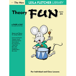 Leila Fletcher Library LF017 Theory Fun Piano Book 2A-Music World Academy
