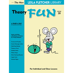 Leila Fletcher Library LF018 Theory Fun Piano Book 2B-Music World Academy