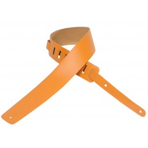 Levy's M1-TAN 2-1/2" Leather Guitar Strap-Tan-Music World Academy