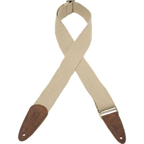 Levy's M8HD-NAT 2" Genuine Hemp Guitar Strap-Natural-Music World Academy