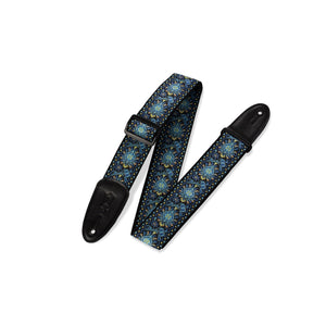 Levy's M8HT-04 2" 60's Hootenanny Jacquard Weave Guitar Strap-Music World Academy