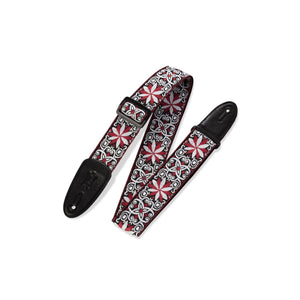Levy's M8HT-12 2" 60's Hootenanny Jacquard Weave Guitar Strap-Music World Academy
