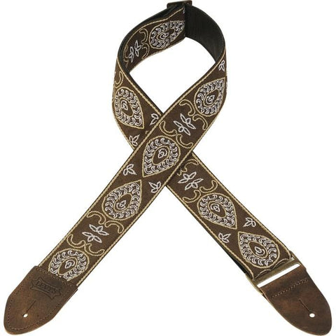 Levy's M8HTV-24 2" Jaquard Weave Guitar Strap-Music World Academy