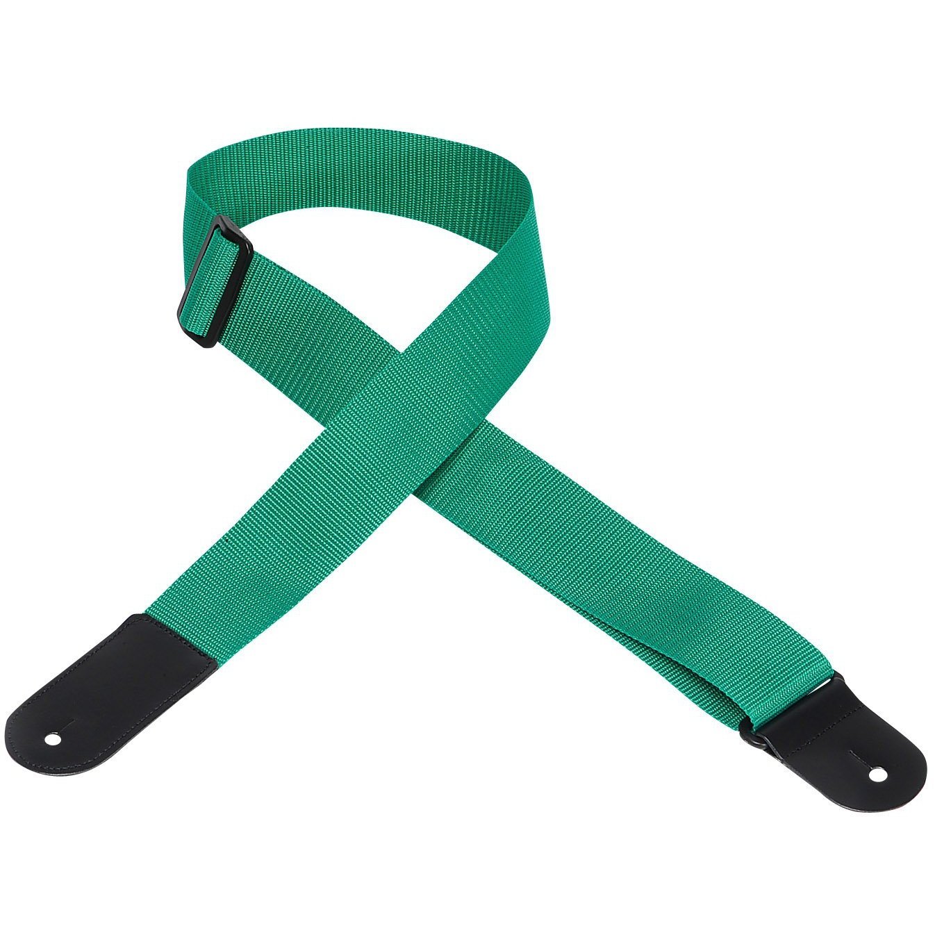 Levy's M8POLY-GRN-L 2" Polypropylene Guitar Strap-Green-Music World Academy