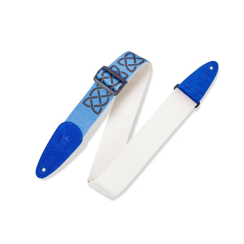 Levy's M8RC-002 2" Rayon Guitar Strap with Celtic Print-Music World Academy