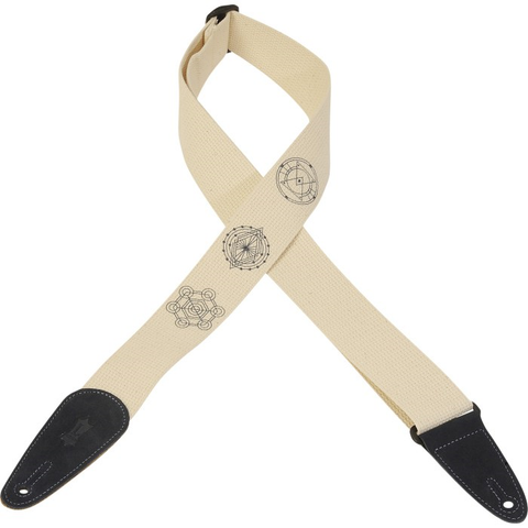 Levy's MC8IGN-001 2" Cotton Guitar Strap-Music World Academy