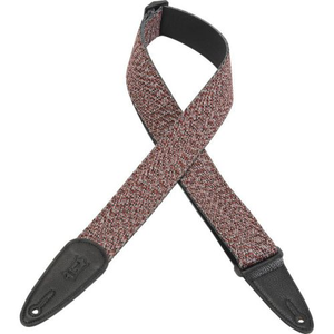Levy's MGHJ2-009 2" Jacquard Leather Guitar Strap-Music World Academy
