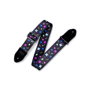 Levy's MP2-003 2" Sublimation Nylon Guitar Strap-Music World Academy