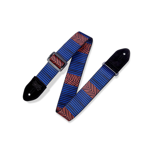 Levy's MP2TC-001 2" Sublimation Nylon Guitar Strap-Music World Academy