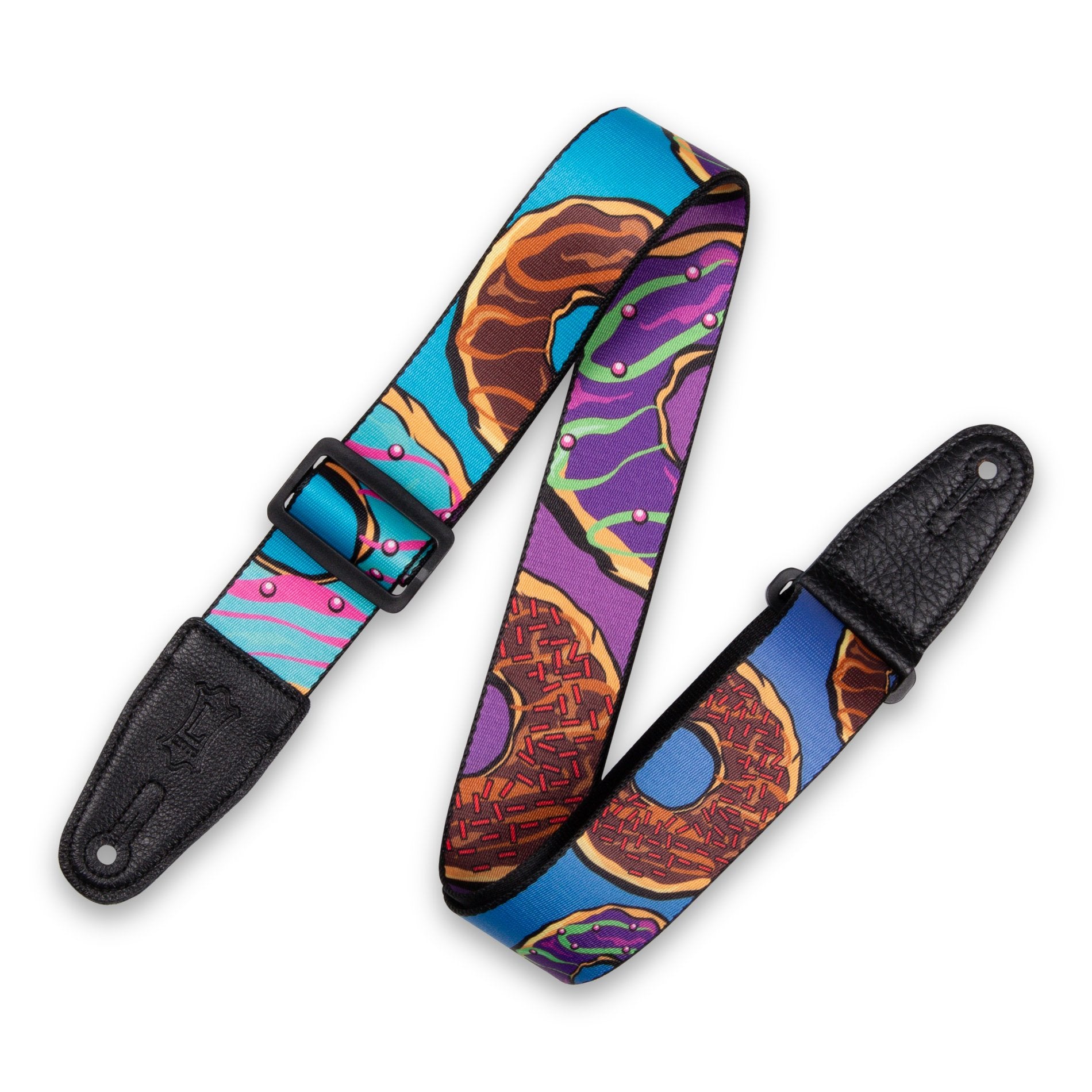 Levy's MPD2-120 2" Sublimation Guitar Strap-Donuts-Music World Academy