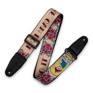 Levy's MPD2-125 2" Sublimation Guitar Strap-American Neo-Traditional-Music World Academy