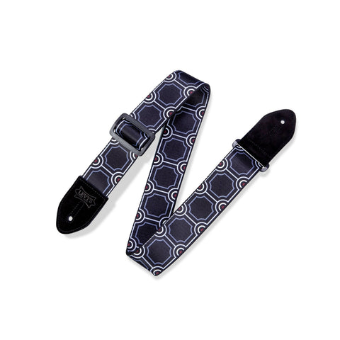 Levy's MPDP2-001 2" Sublimation Guitar Strap-Music World Academy