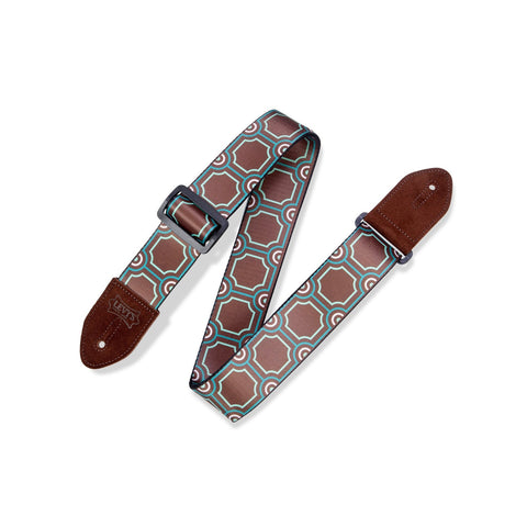 Levy's MPDP2-003 2" Sublimation Guitar Strap-Music World Academy