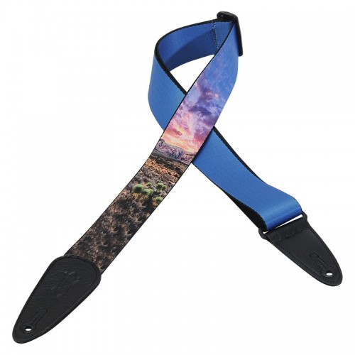 Levy's MPDS2-004 2" Sublimation Printed Guitar Strap-Music World Academy
