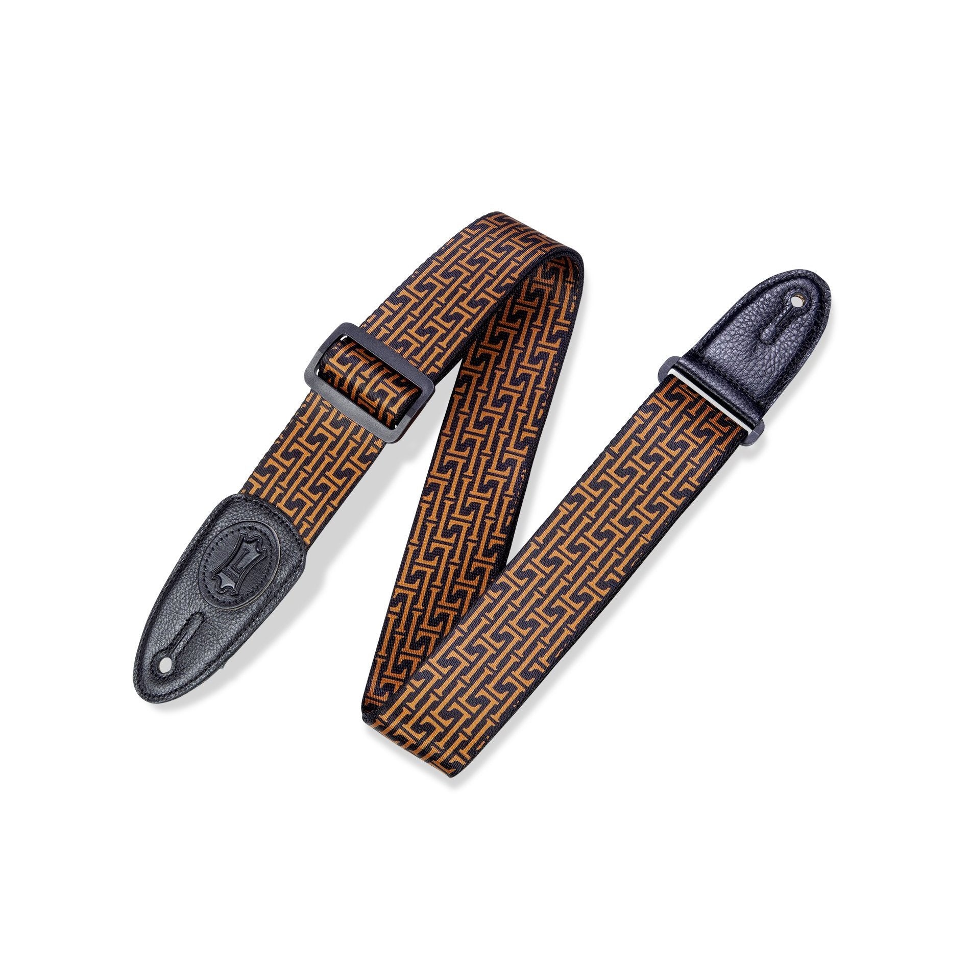 Levy's MPLL-004 2" Polyester Print Guitar Strap-Music World Academy