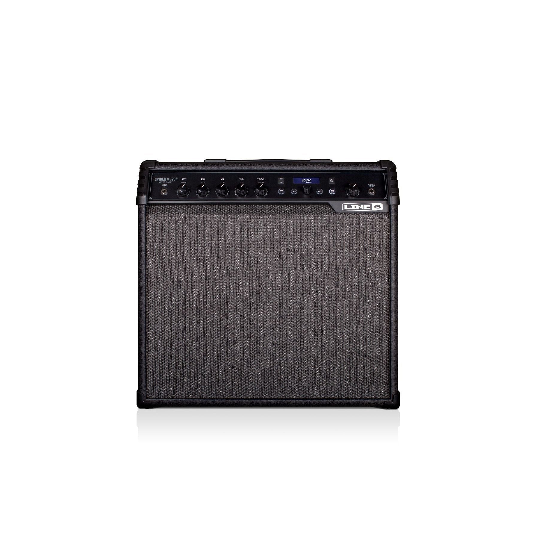 Line 6 SPIDER-V120-MKII Combo Electric Guitar Amp with 12" Speaker-120 Watts-Music World Academy
