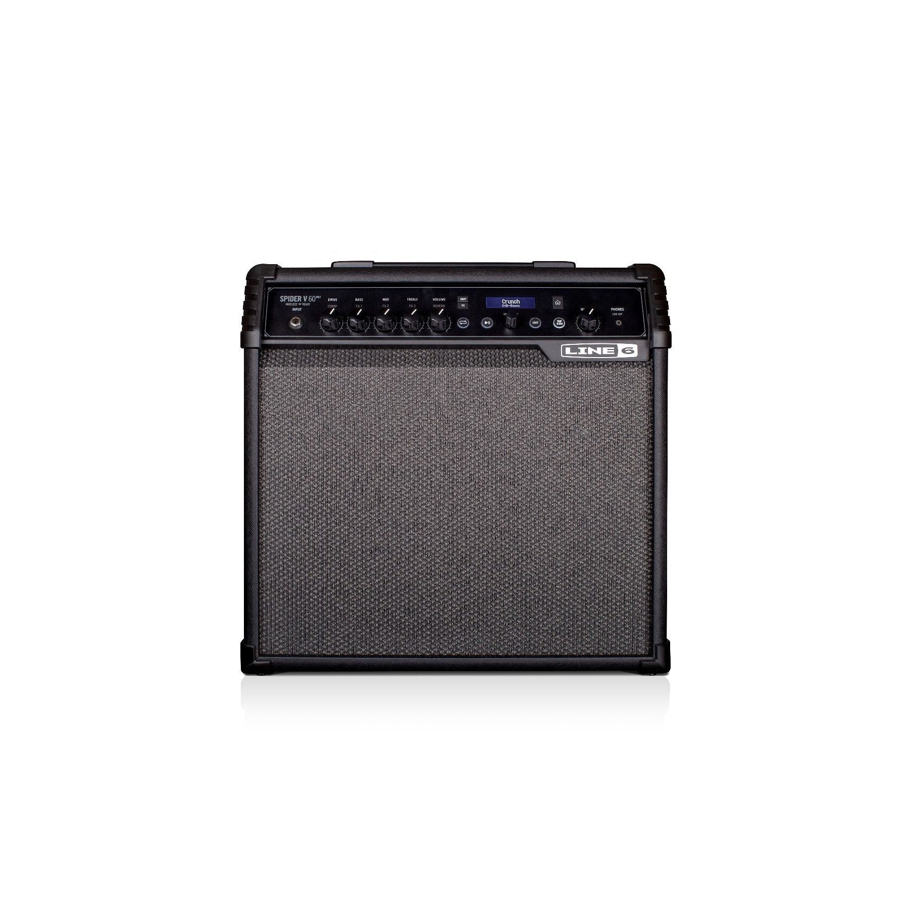 Line 6 SPIDER-V60-MKII Combo Electric Guitar Amp with 10" Speaker-60 Watts-Music World Academy