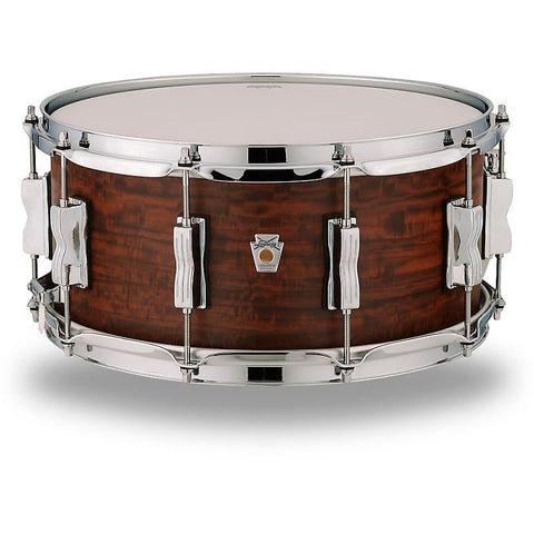 Ludwig LKS764XX3B Aged Chestnut Snare Drum 6.5"x14"-Music World Academy