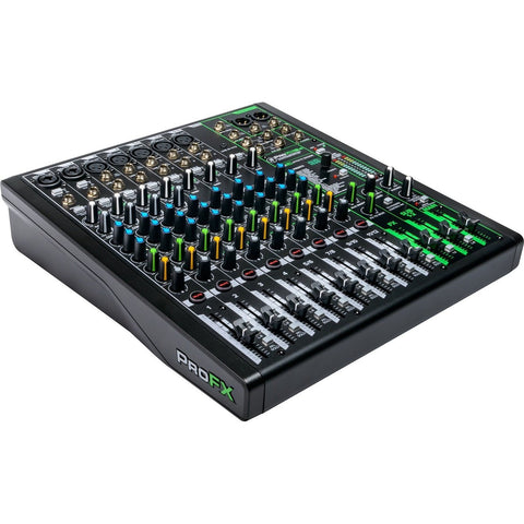 Mackie PROFX12V3 12-Channel Professional Effects Mixer with USB-Music World Academy