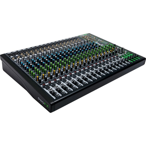 Mackie PROFX22V3 22-Channel Professional Effects Mixer with USB-Music World Academy
