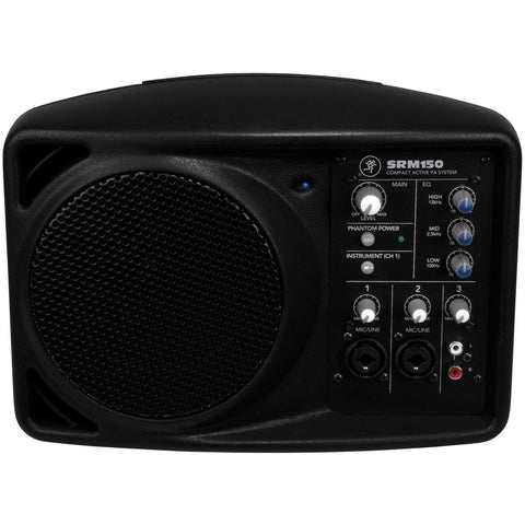 Mackie SRM150 Active Compact Powered P.A.System with 5.5" Speaker-150 Watts-Music World Academy