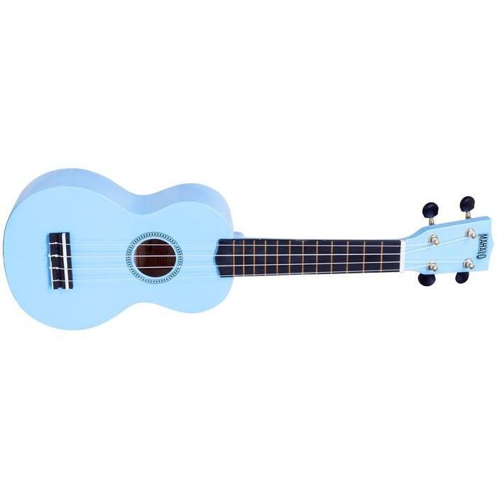 Mahalo MR1-LBU Soprano Ukulele with Gig Bag-Light Blue-Music World Academy