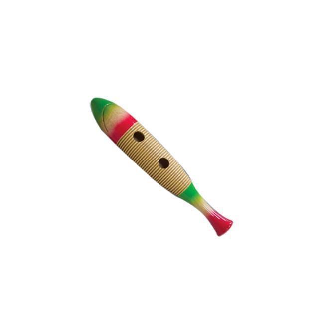 Mano MP-FGL Large Fish Wooden Guiro with Scraper-Music World Academy