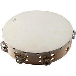 Mano Percussion MP-TH10-6NT Non-Tunable Tambourine 10"-Music World Academy