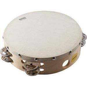 Mano Percussion MP-TH8-12NT Non-Tunable Tambourine 8"-Music World Academy