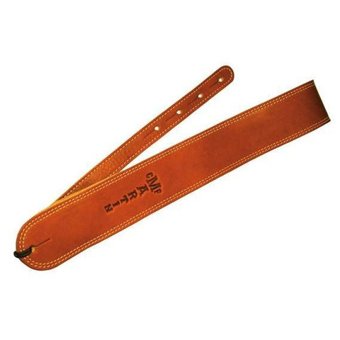 Martin 18A0012 Soft Leather Guitar Strap-Brown-Music World Academy