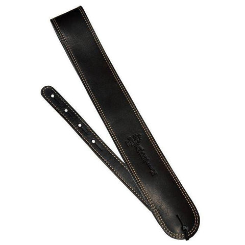 Martin 18A0013 Soft Leather Guitar Strap-Black-Music World Academy
